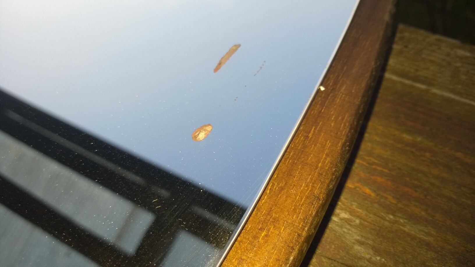 Mirror 1960s 72x32cm