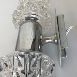 Applique en verre à motifs géométriques