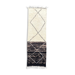 Tapis berbere couloir beni ouarain 90×350 cm