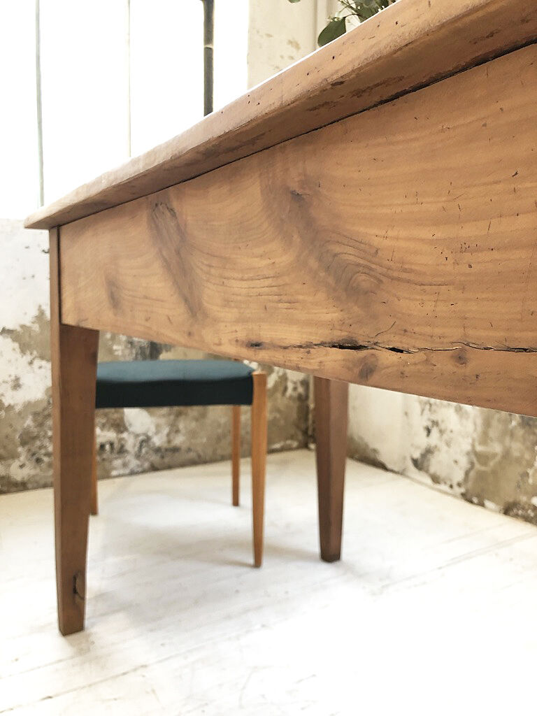 Cherry farm table - lengthening 2m30