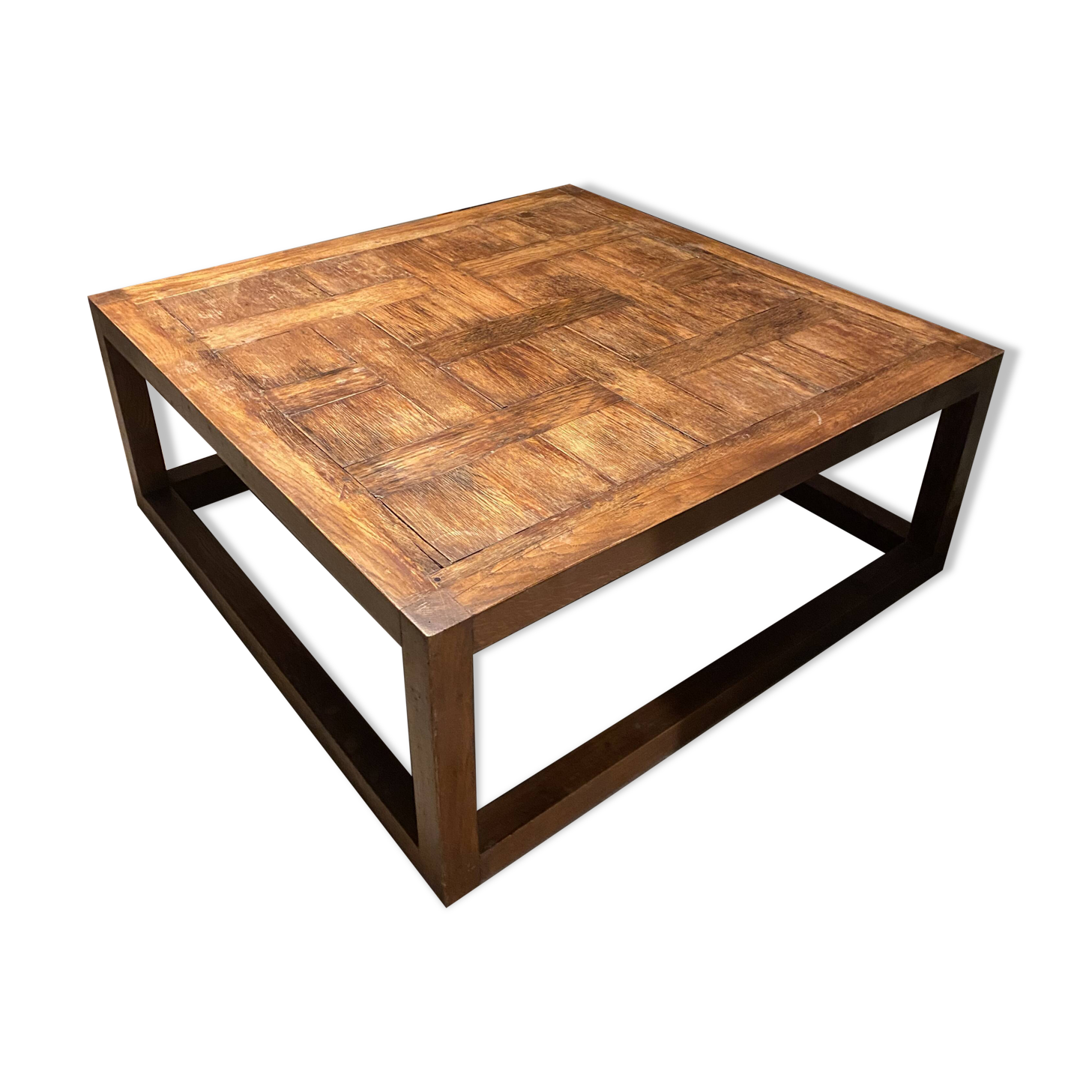 Versailles parquet wooden coffee table