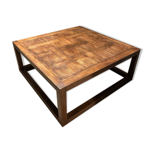table basse en bois ''parquet