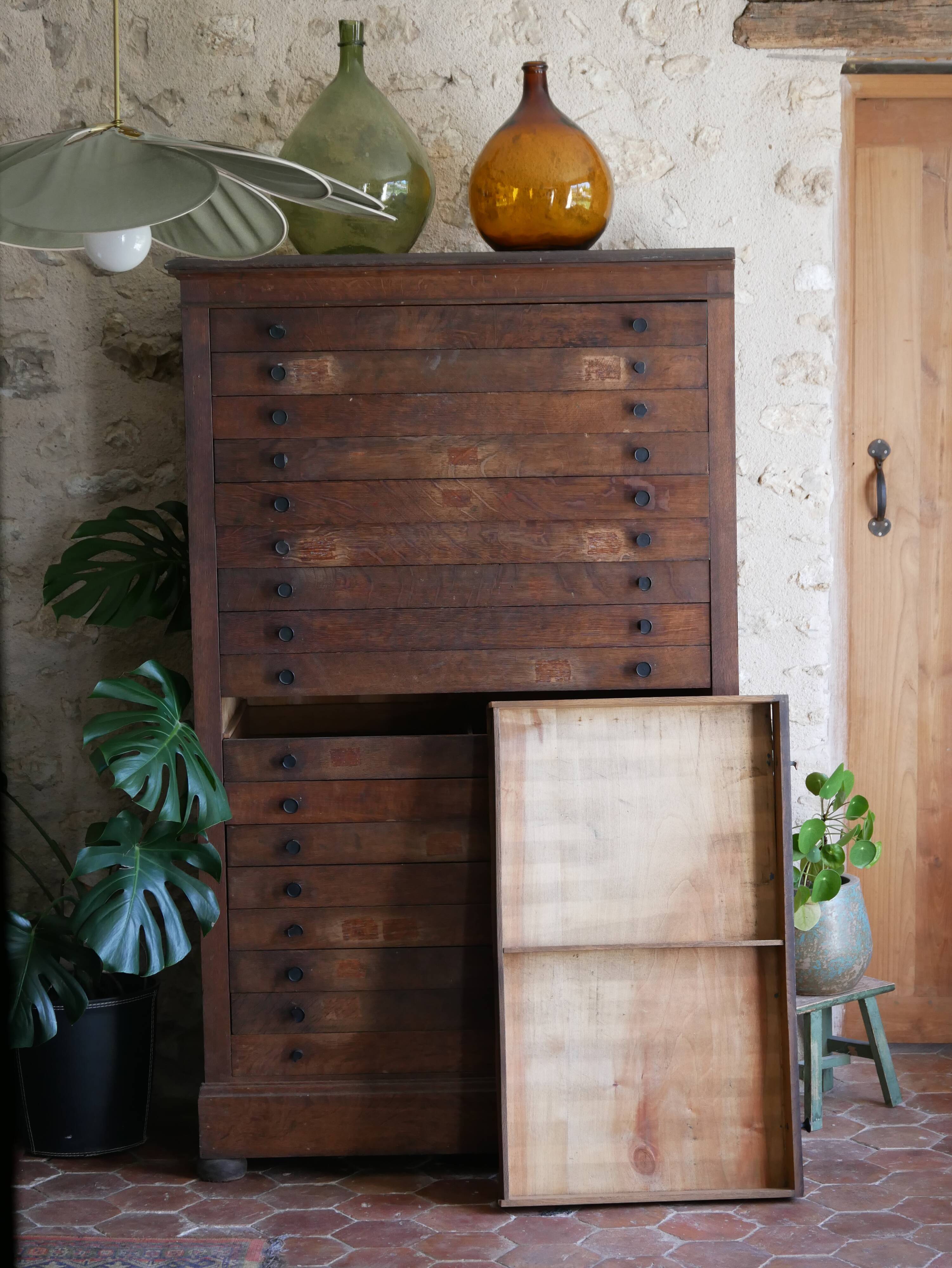 Furniture of trade type printer