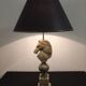 70s living room lamp foot