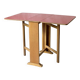 Vintage 1980s red formica folding table