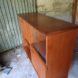 1960s Scandinavian display cabinet
