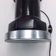 Lamp in ceramic and chrome, 80s