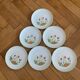 Hutschenreuther dessert plates with floral decoration