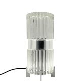 Glass table lamp, Fidenza Vetraria Italy 1970s