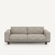 AMPM Cerea chevron patterned linen 3-seater sofa – La Redoute – Very b