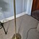 Vintage articulated lamp in gilded brass