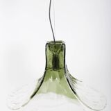 LS 185 pendant light by Carlo Nason for Mazzega, Italy, 1970s