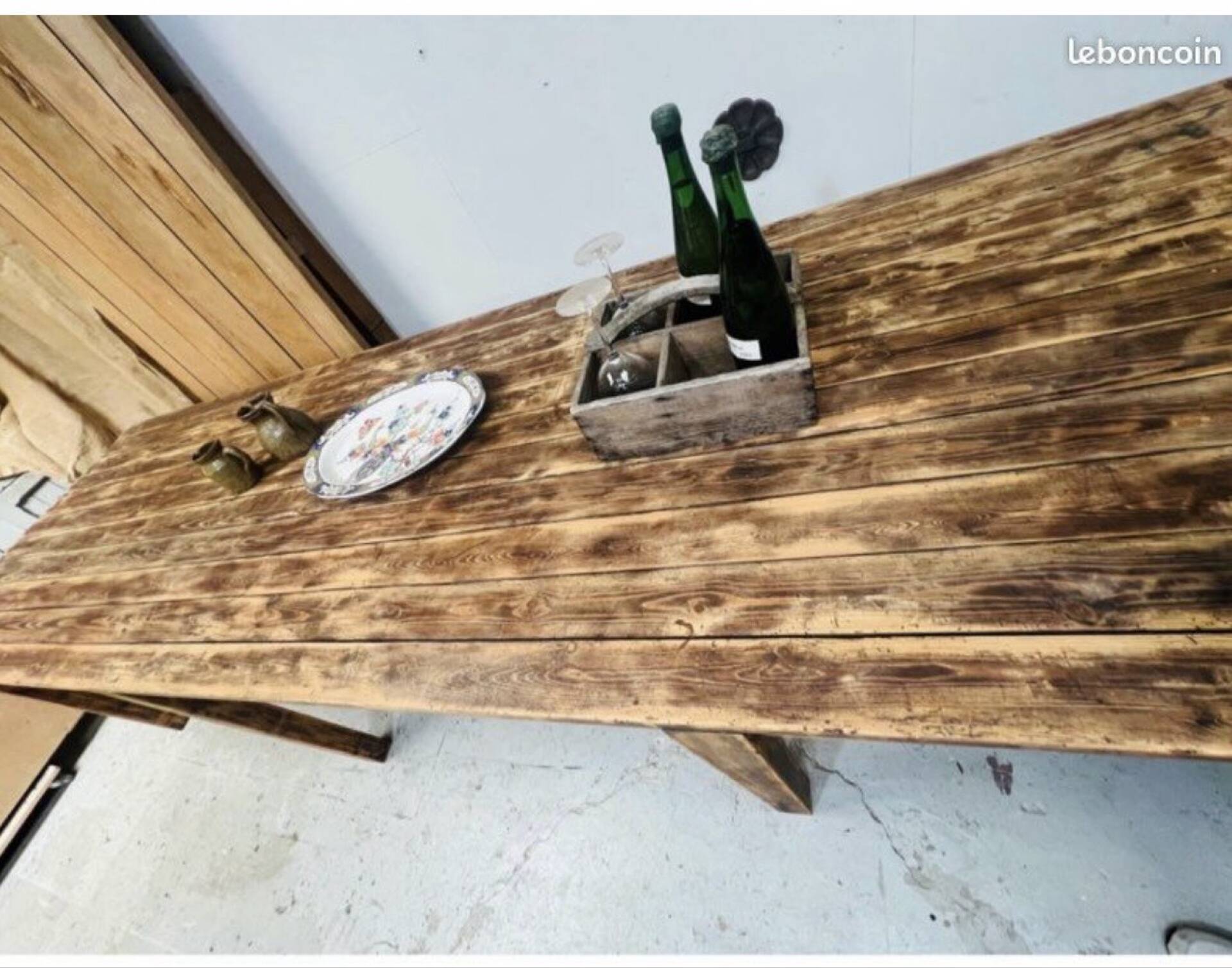 Old large tavern table