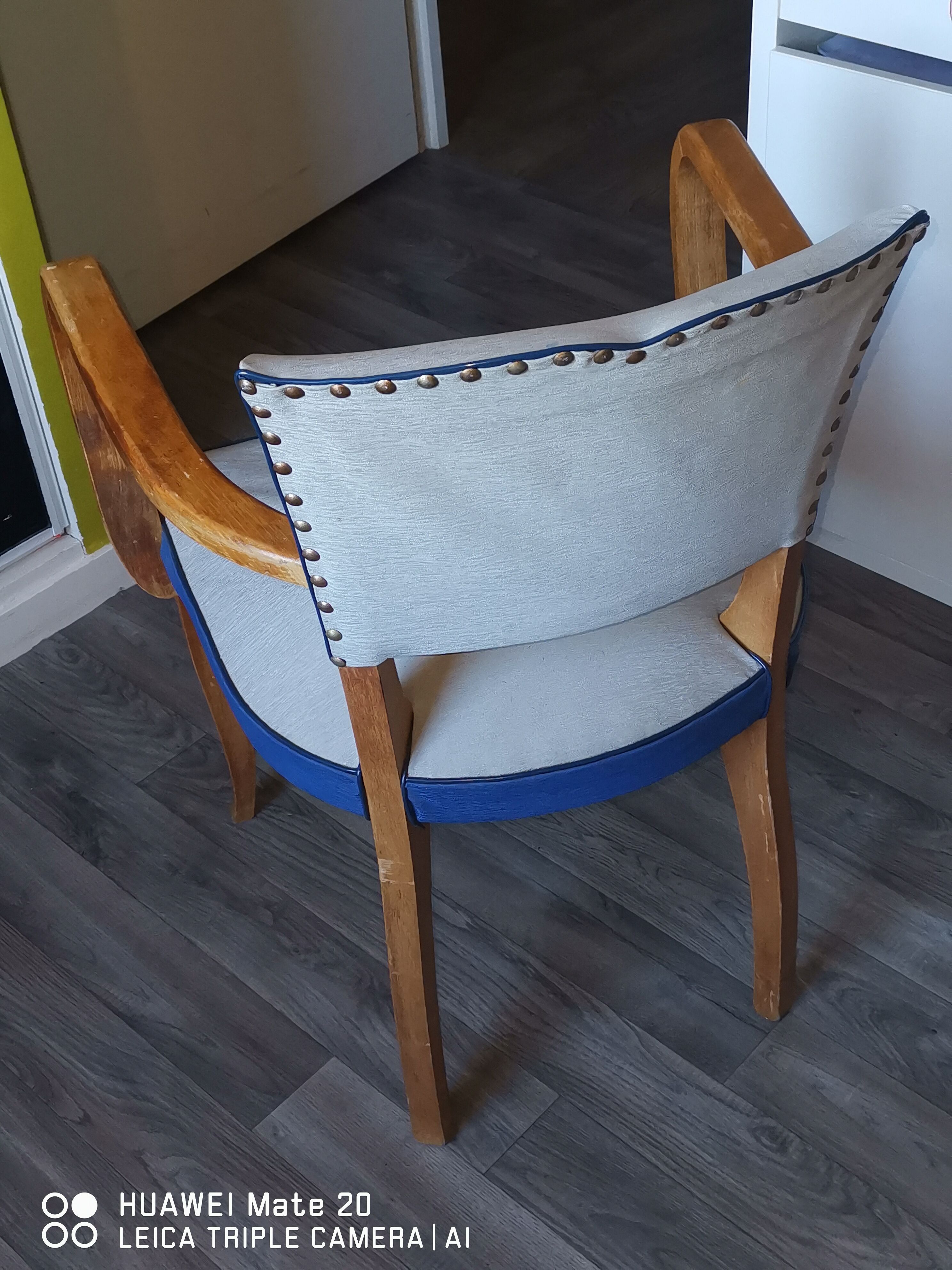 Fauteuil bridge années 70