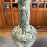 Patinated terracotta vase from the first half of the 20th century
