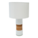 Scandinavian glass table lamp by Bent Nordsted for Tesco