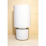 Large Italian glass table lamp.