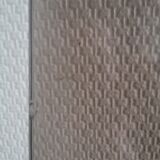 Brushed aluminum shelf 1980