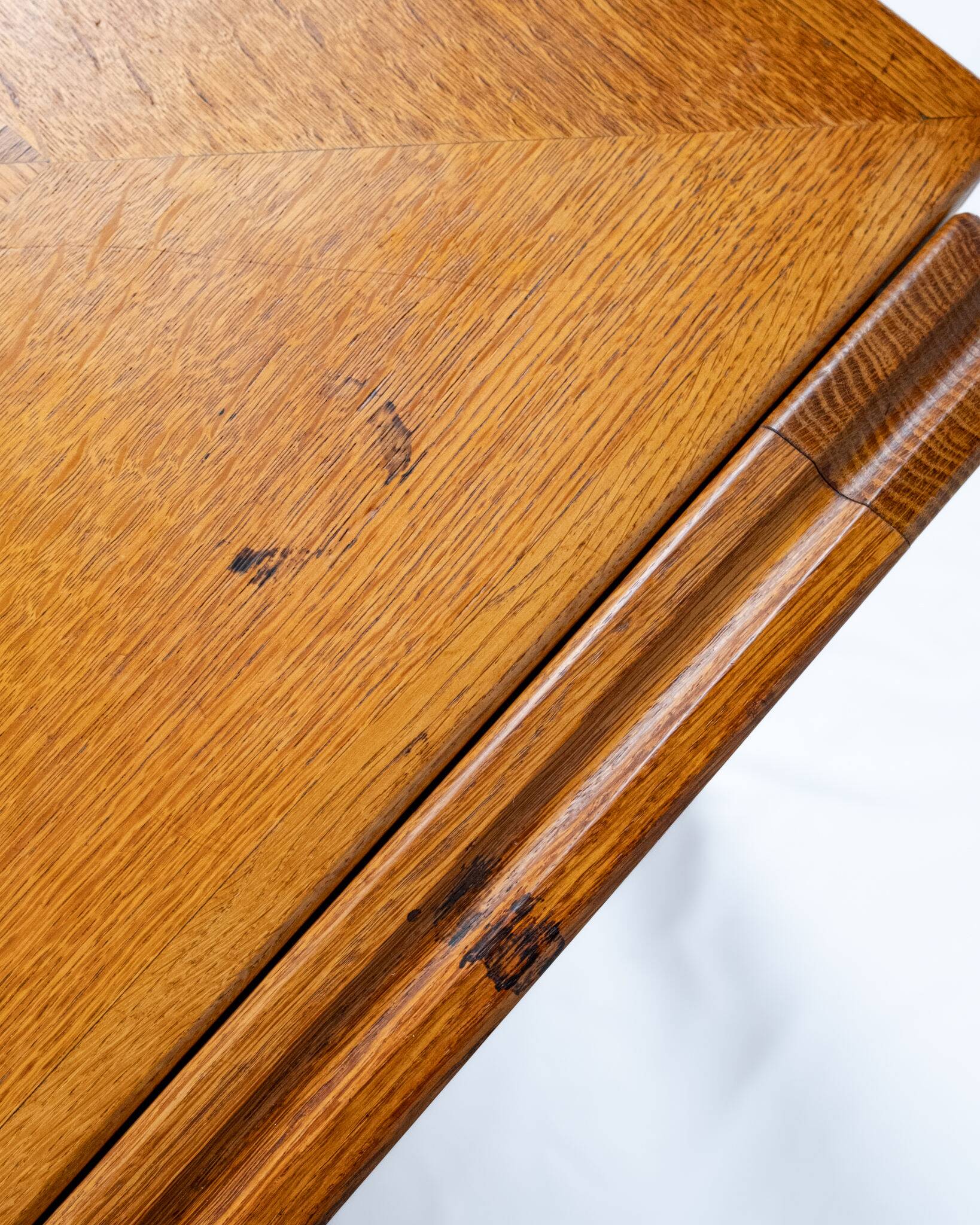 Extendable dining table, Calvados model, Guillerme and Chambron, 1960s