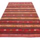 Turkish kilim rug,361x182 cm,n-182.