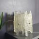 Ice Frost by JT Kalmar vintage lighting 70's