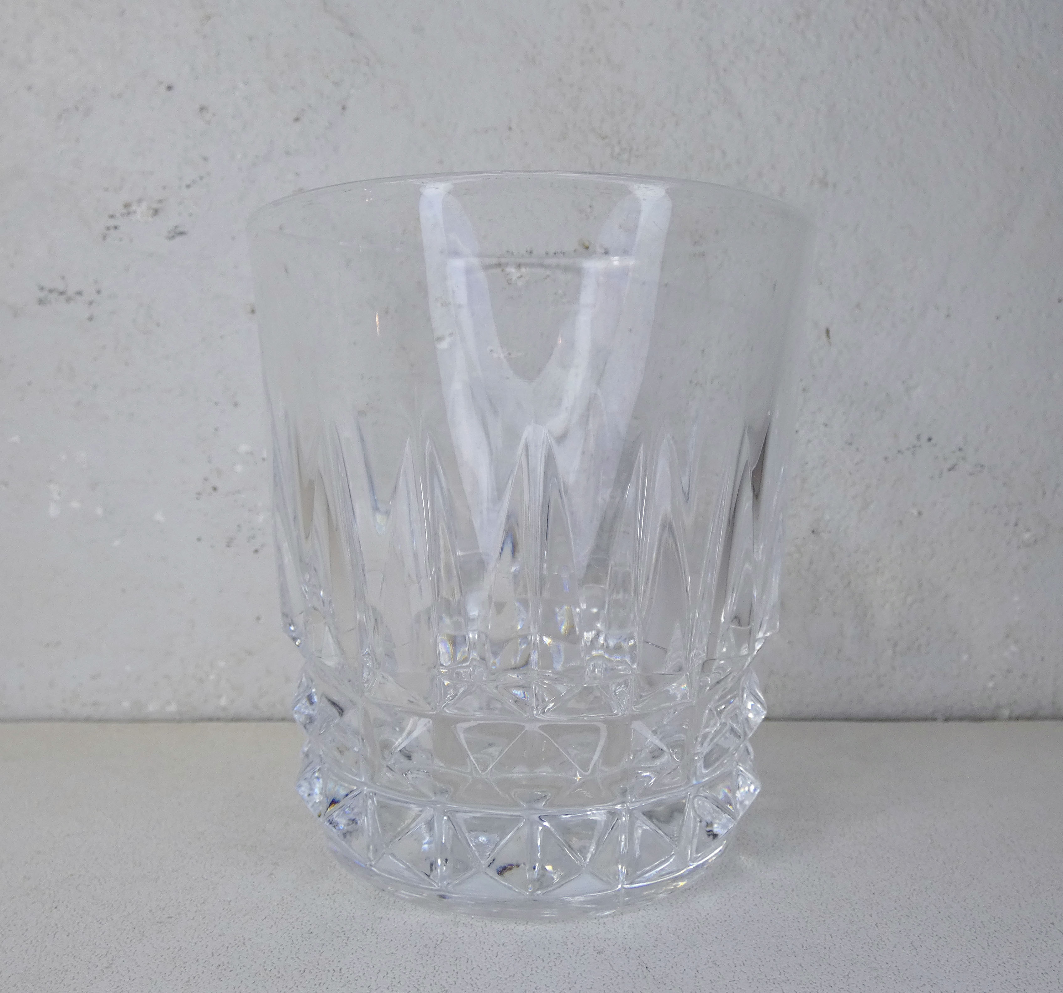 5 crystal whiskey glasses