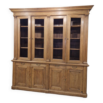 20th century oak bookcase