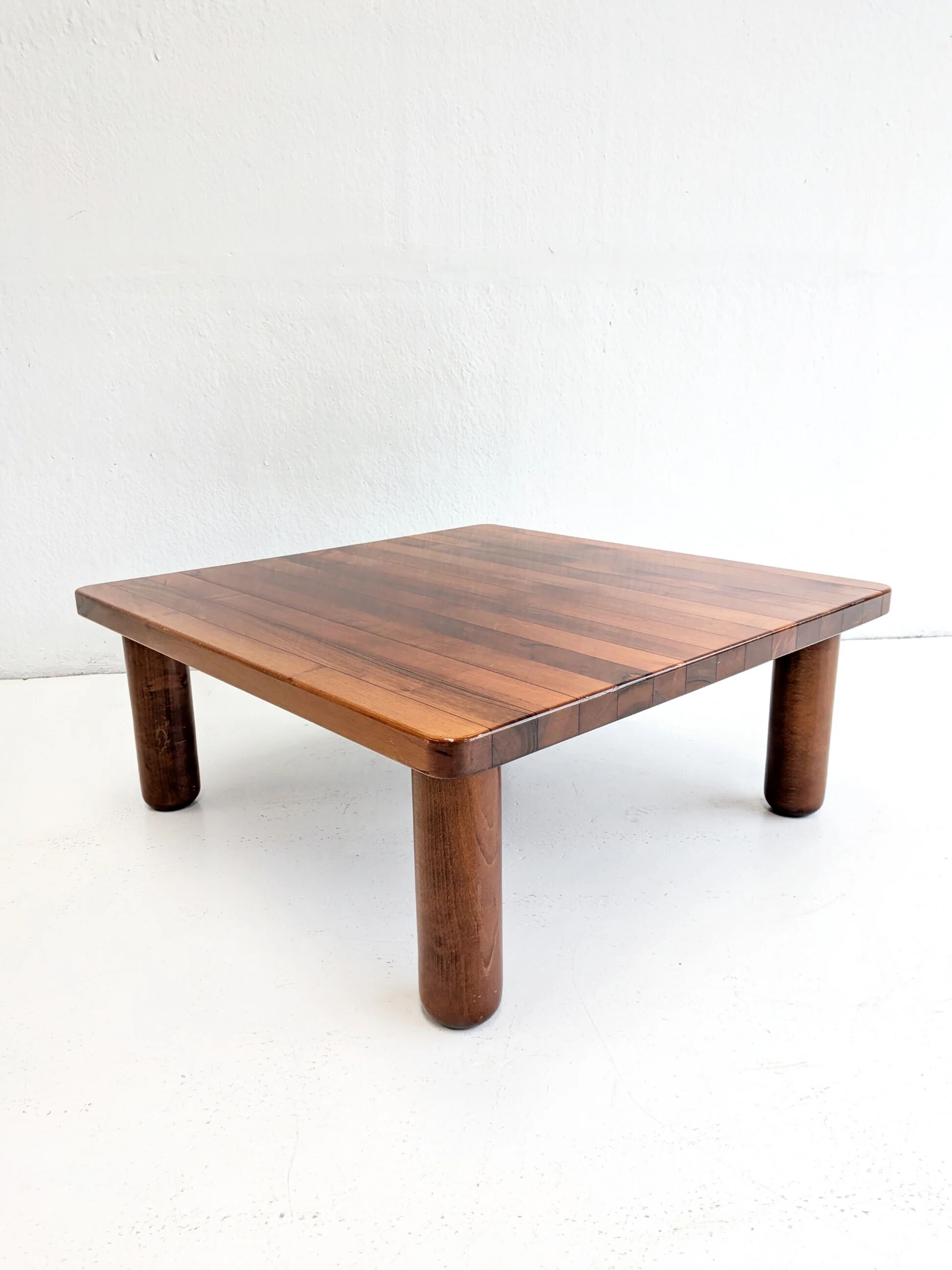 Italian walnut coffee table 1960s