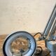 Lampe Rimsa Ciclope avec loupe 1950