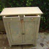 Old patinated Parisian buffet