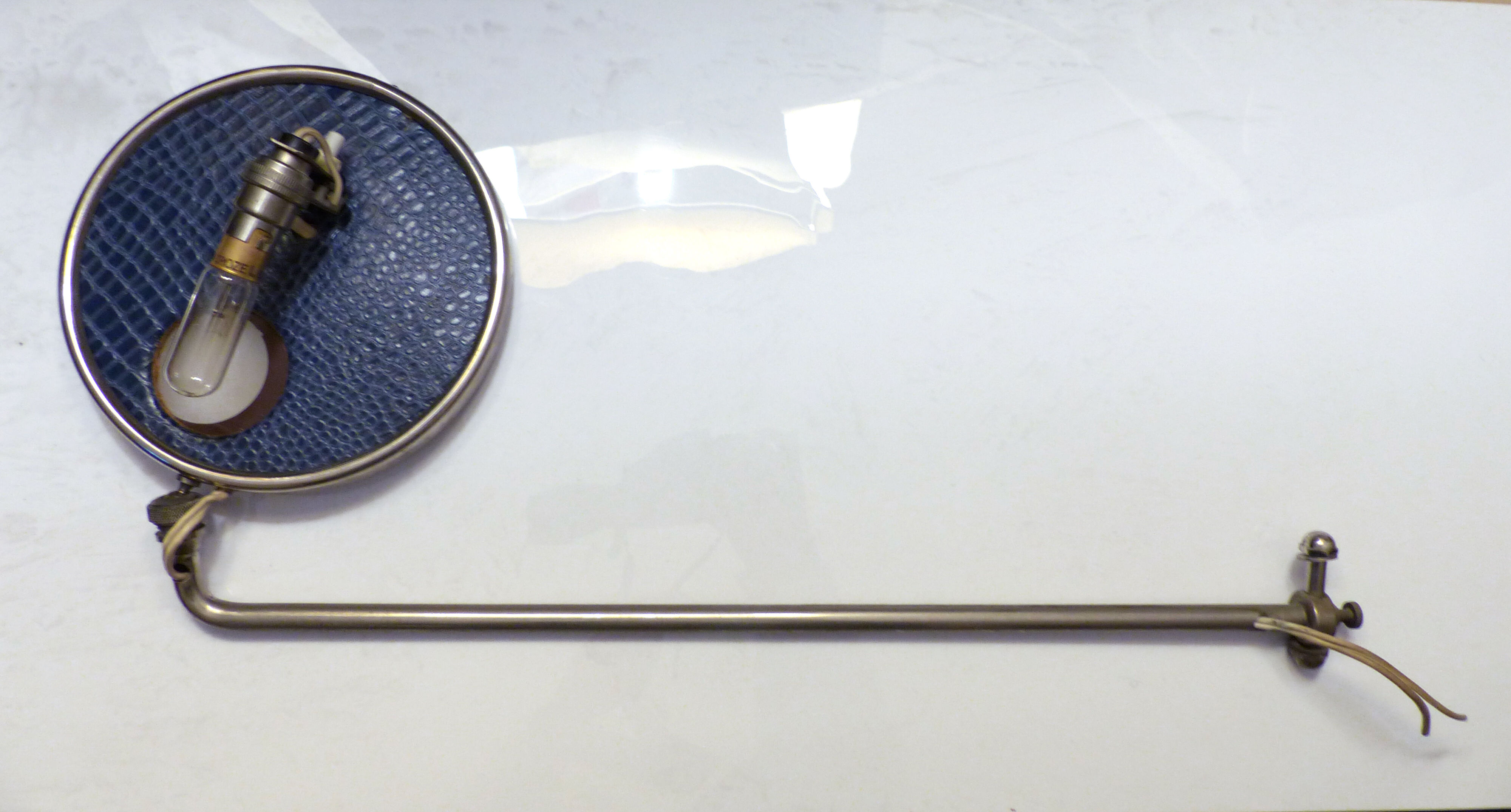 40/50 year Brot mirror swivelling on 40cm long articulated arm