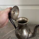 Antique silver-plated coffee pot teapot art nouveau christofle