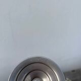 10 stainless steel cups signed Rémy Letang