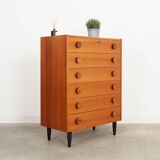 Commode danoise en teck, années 1960