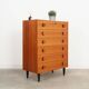 Commode danoise en teck, années 1960