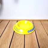 Orangina bistro ashtray in opaline