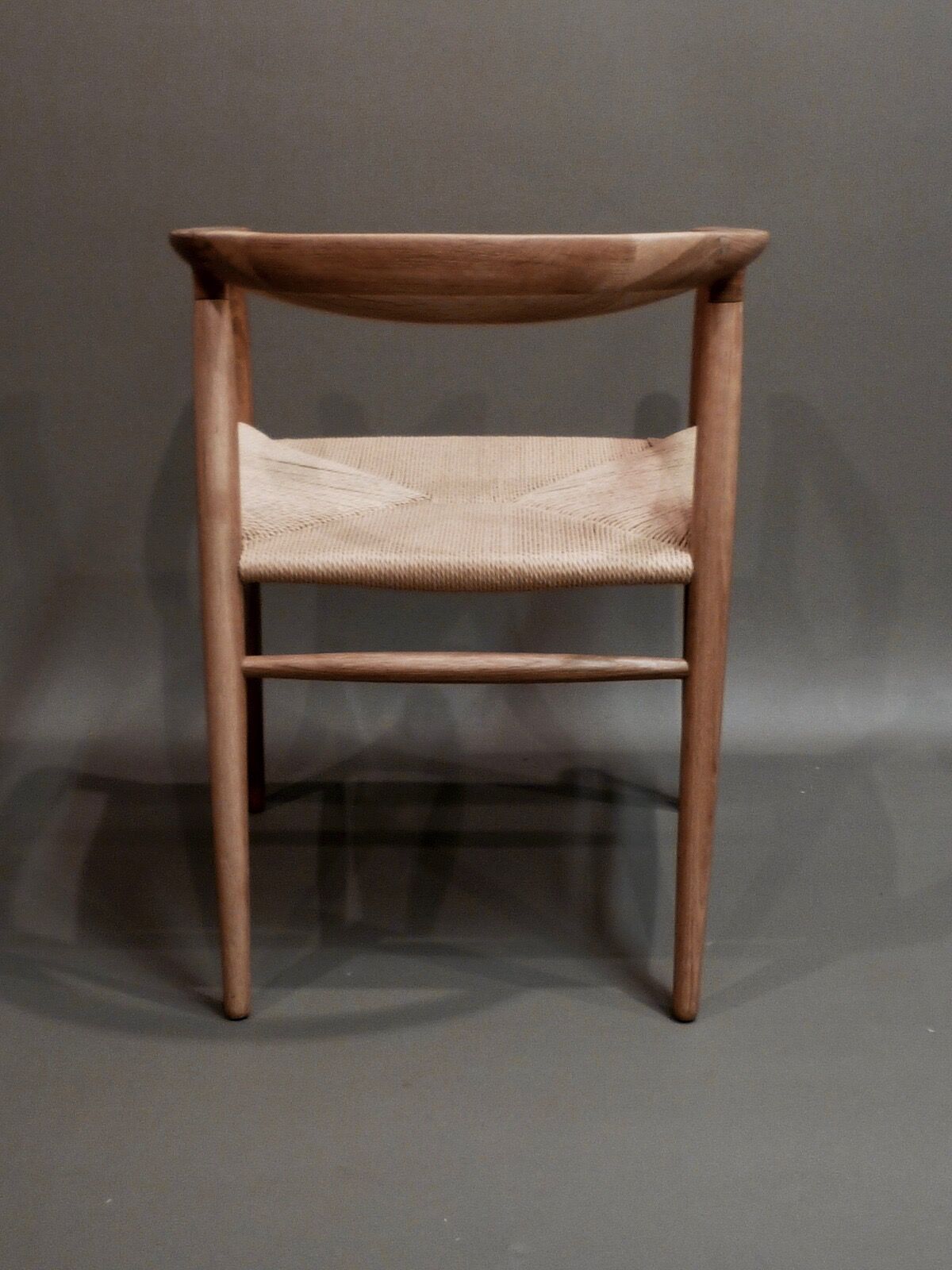 Solid Ash armchair "Scandinavian design".
