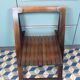 Vintage Italian folding chair