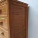 Commode en rotin années 60-70