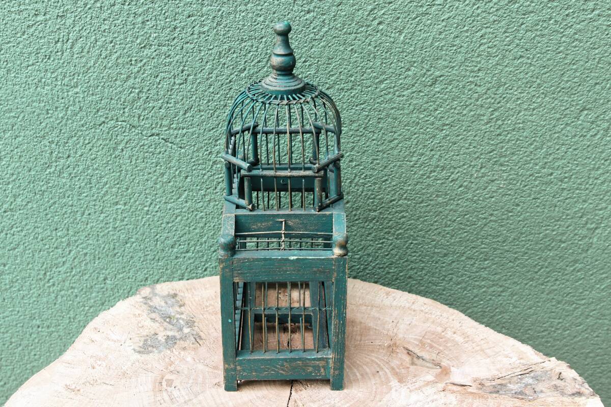 Old bird cage