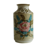 Vase à fleurs peint à la main