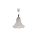 Vintage glass pendant lamp with chrome details