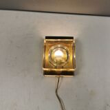 Very rare maritime wall lamp made by Danish Vitrika in the 1960s
