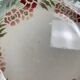 Set of 2 Choisy le roi plates, ironstone, floral motif, late 19th century