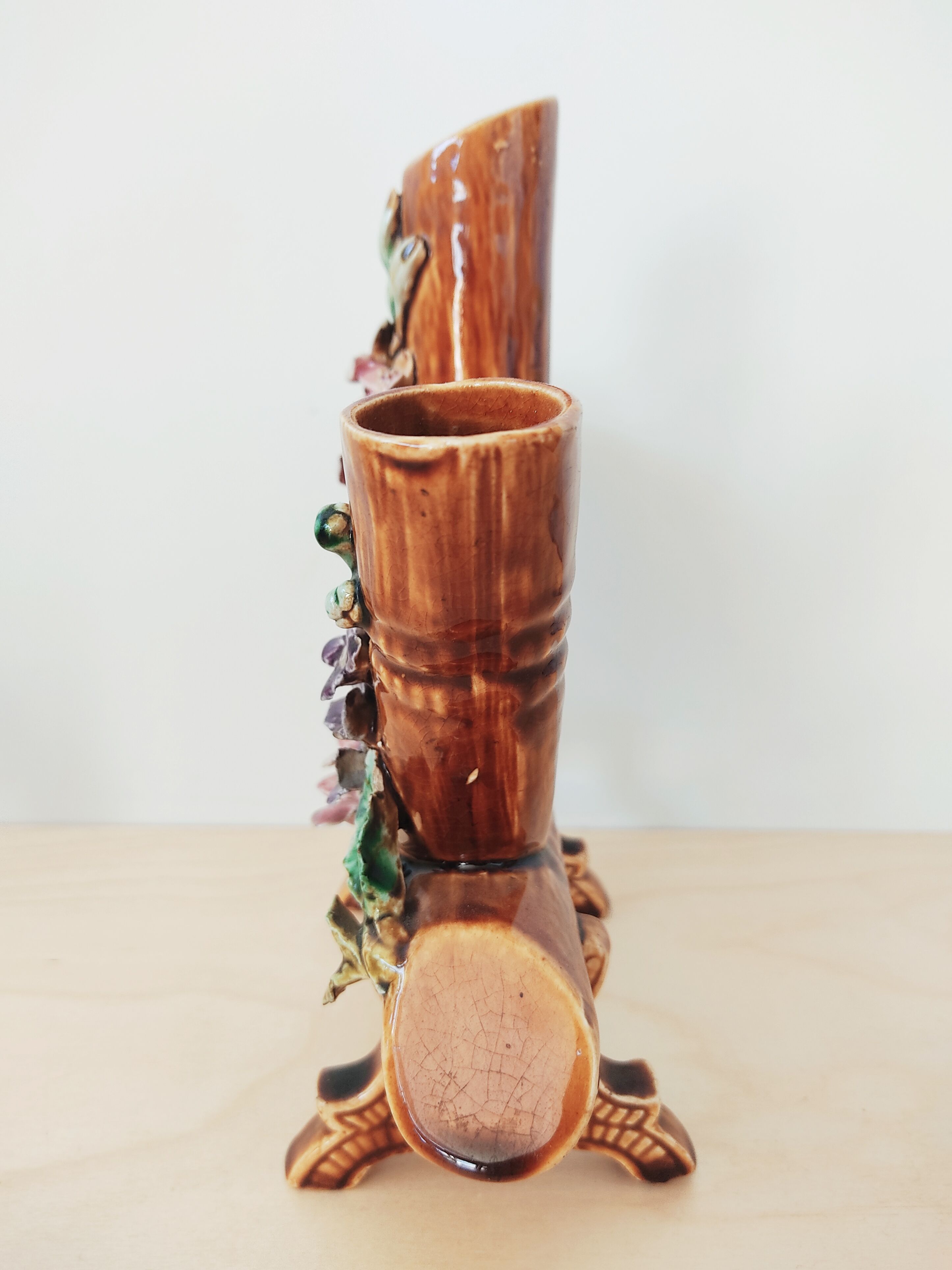 Vase flowers dabbling early 20th