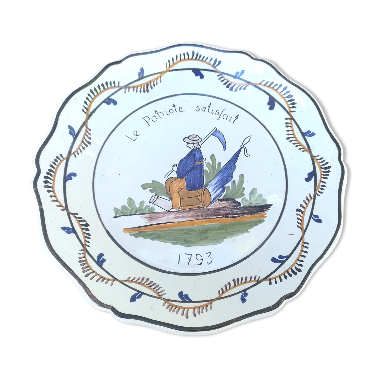 Porcelain plate