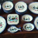 Old crockery service Les Sables d Olonne