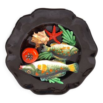 Assiette trompe l'œil