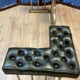 Very nice old chersterfield fireplace bench
