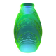 Large uraline vase, Brother Muller Luneville